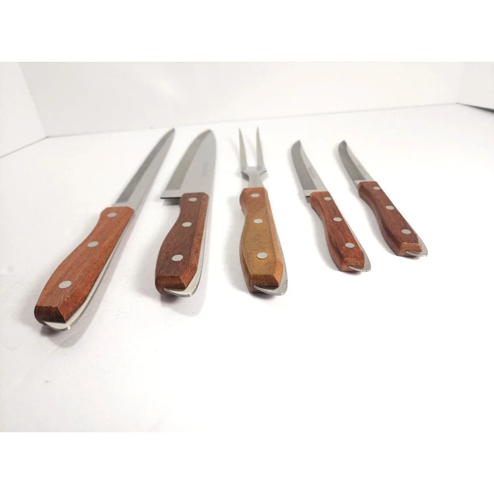 Vintage Royal Lancer Stainless Steel Knife‎ Set in Original Box